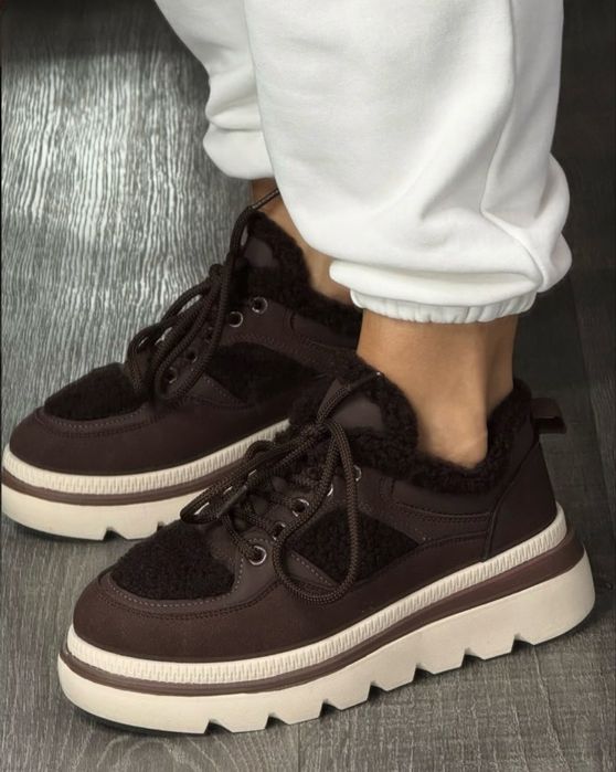 Кеди демі/зима 24см на тонкому хутрі