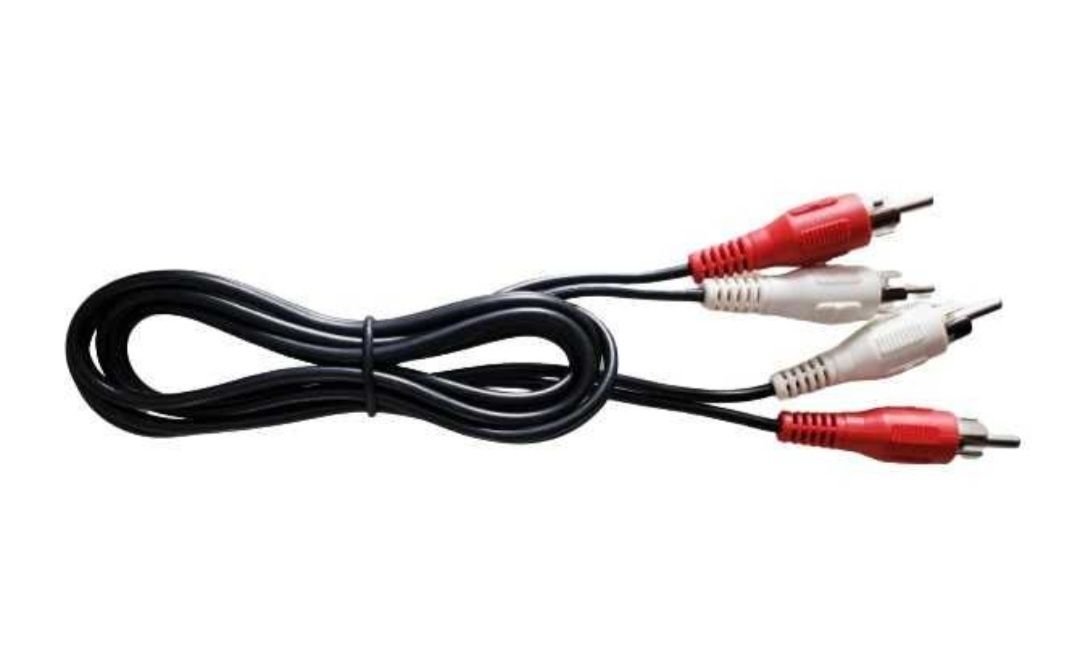 Kabel połączeniowy audio 2xRCA-2xRCA 1.25 m