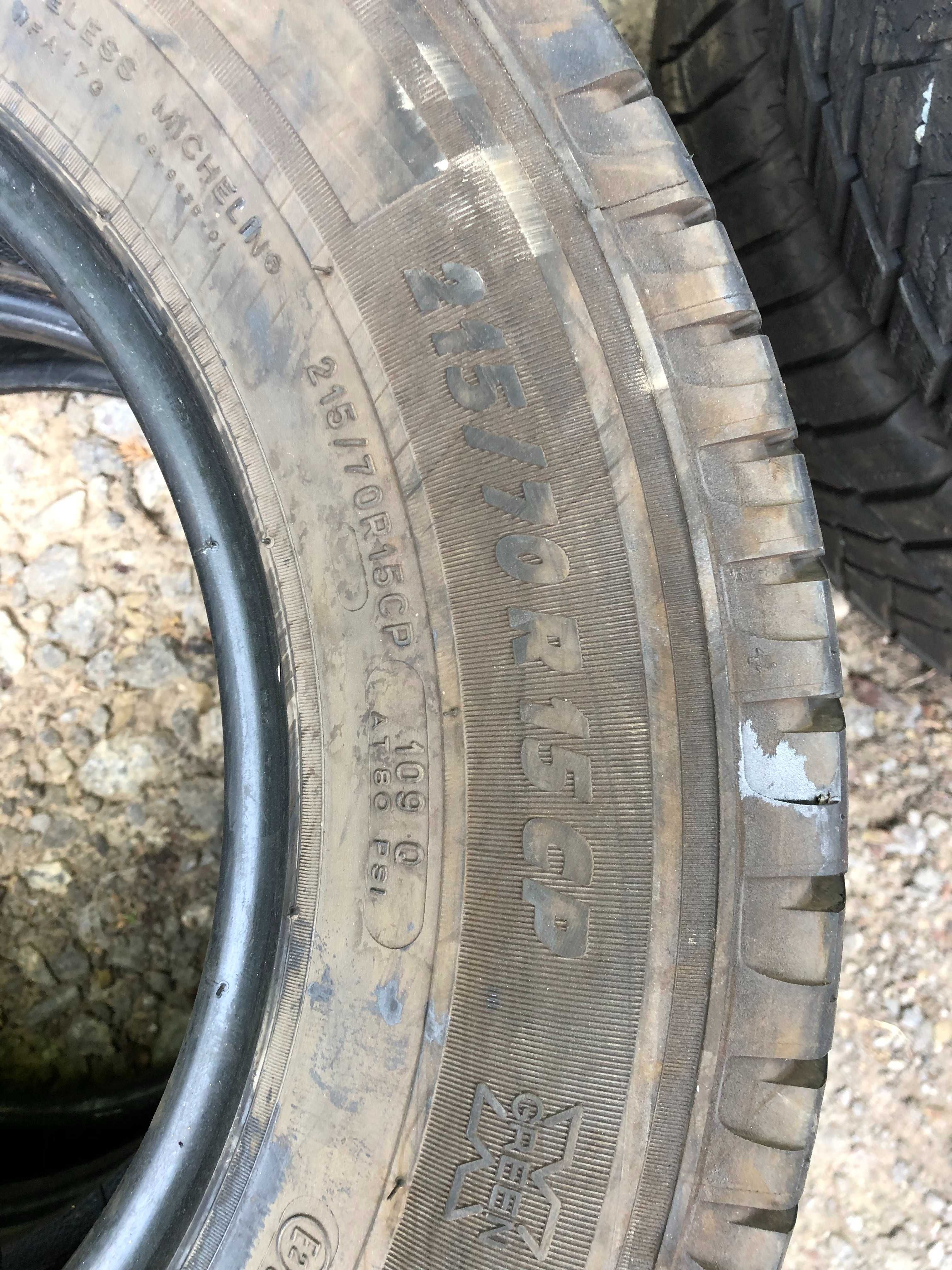 Шини MICHELIN 215/70 R15CP Agilis Camping, літня резина, цешка