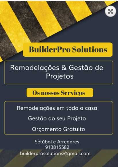 Obras e Remodelações - Orçamentos Grátis