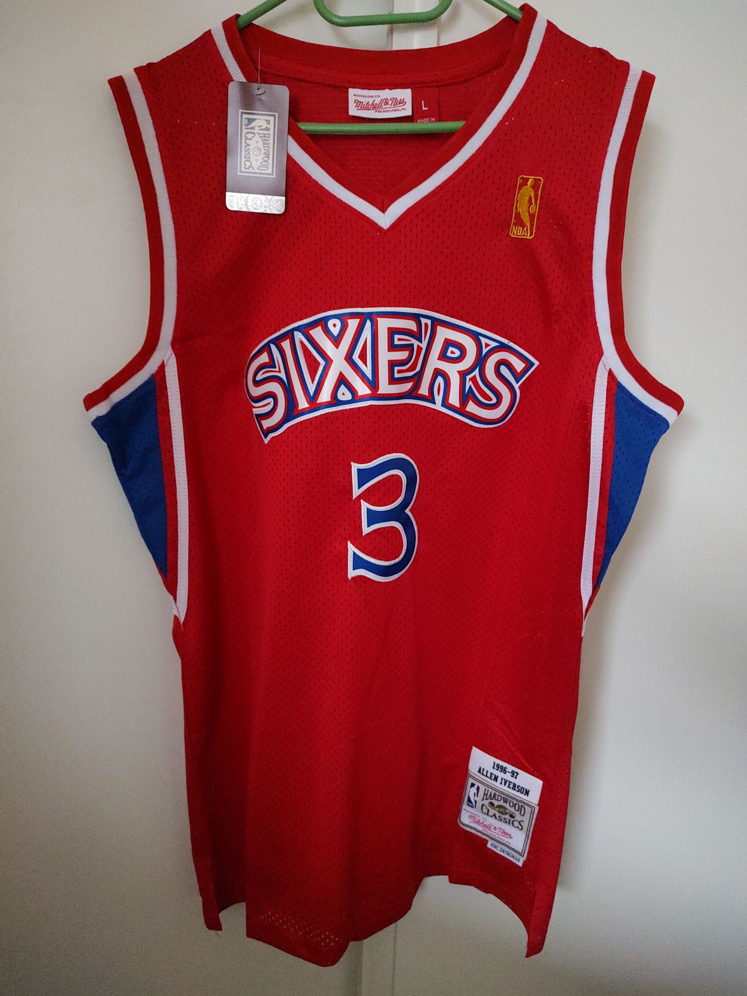 Koszulka NBA Philadelphia 76ers Allen Iverson 3
