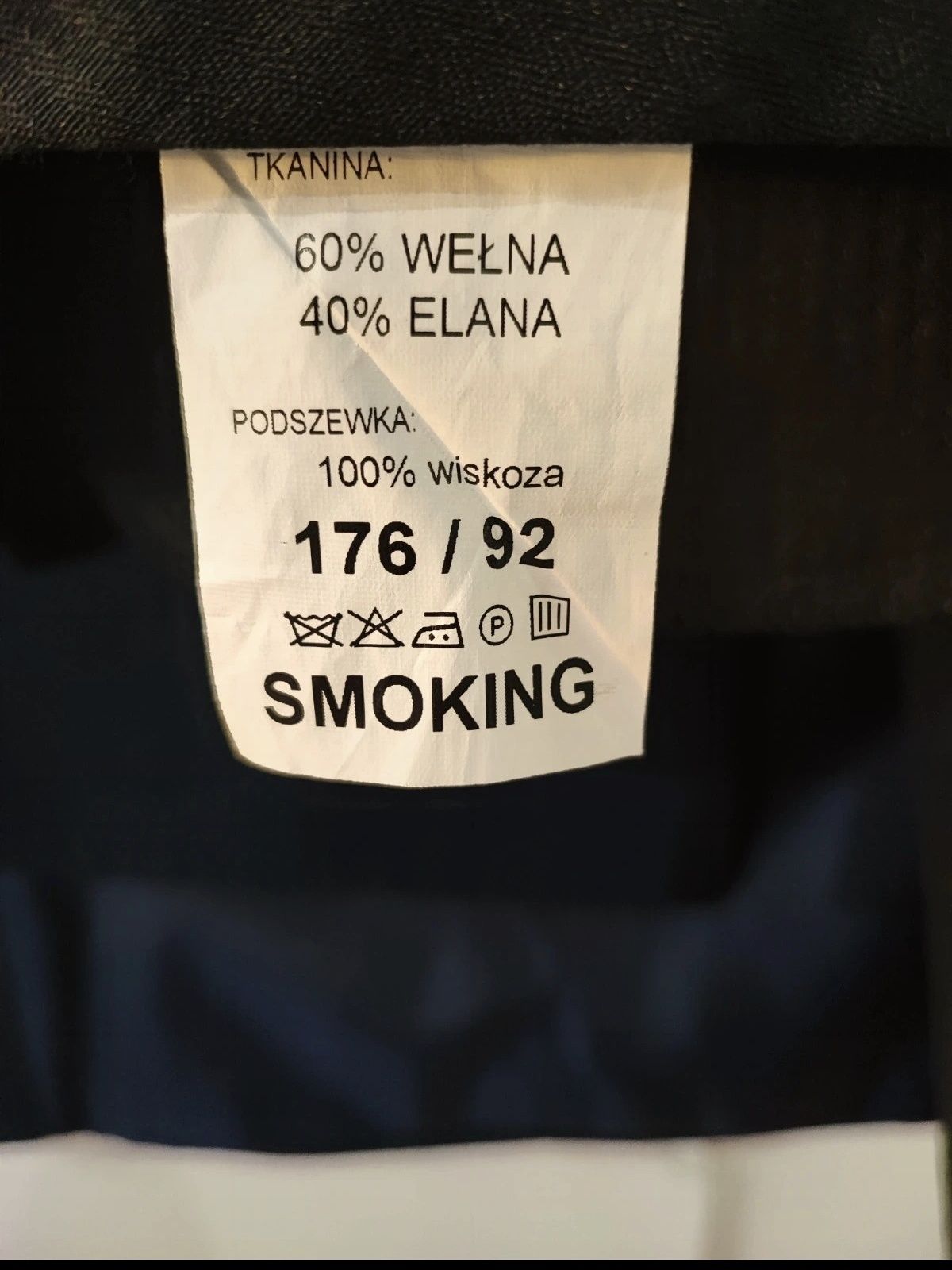 Garnitur smokingowy