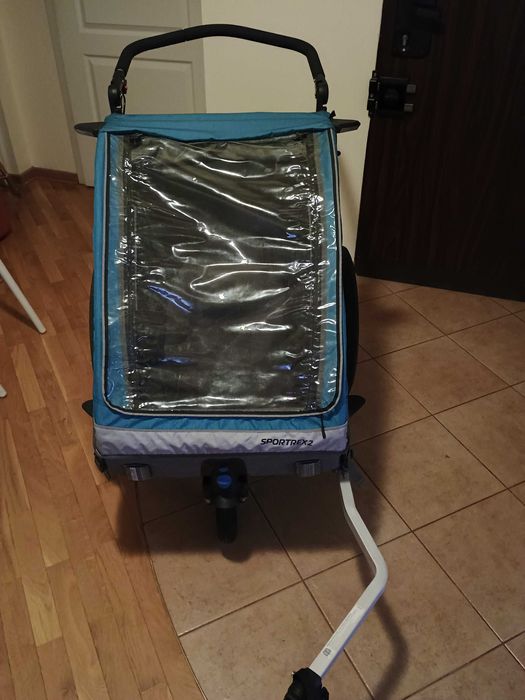 Przyczepka rowerowa Queridoo Spotrex2