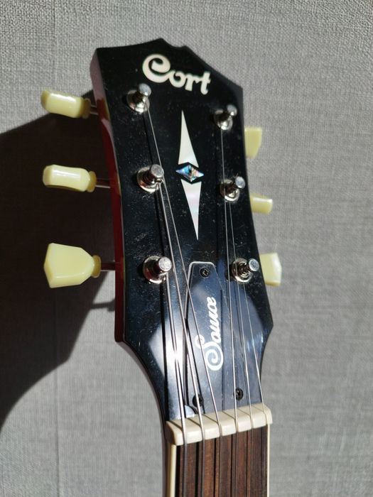 Gitara elektryczna semi hollow body Cort