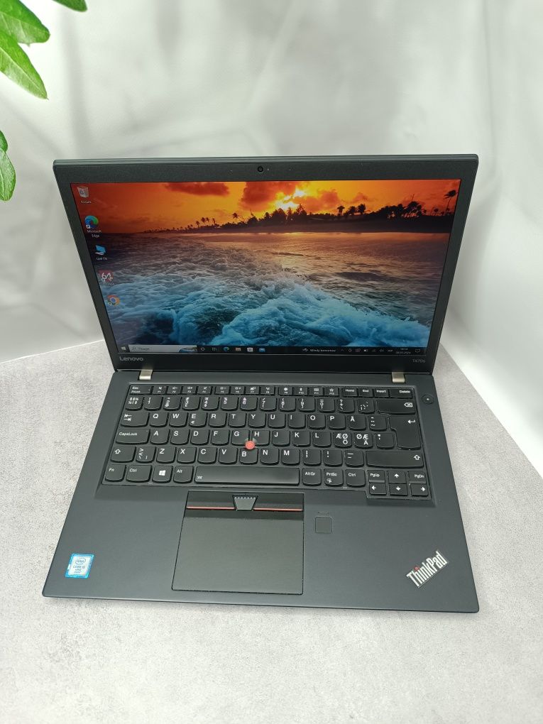 Сенсорний ноутбук Lenovo ThinkPad T470s/i5-6300U/8/256/14" Full HD