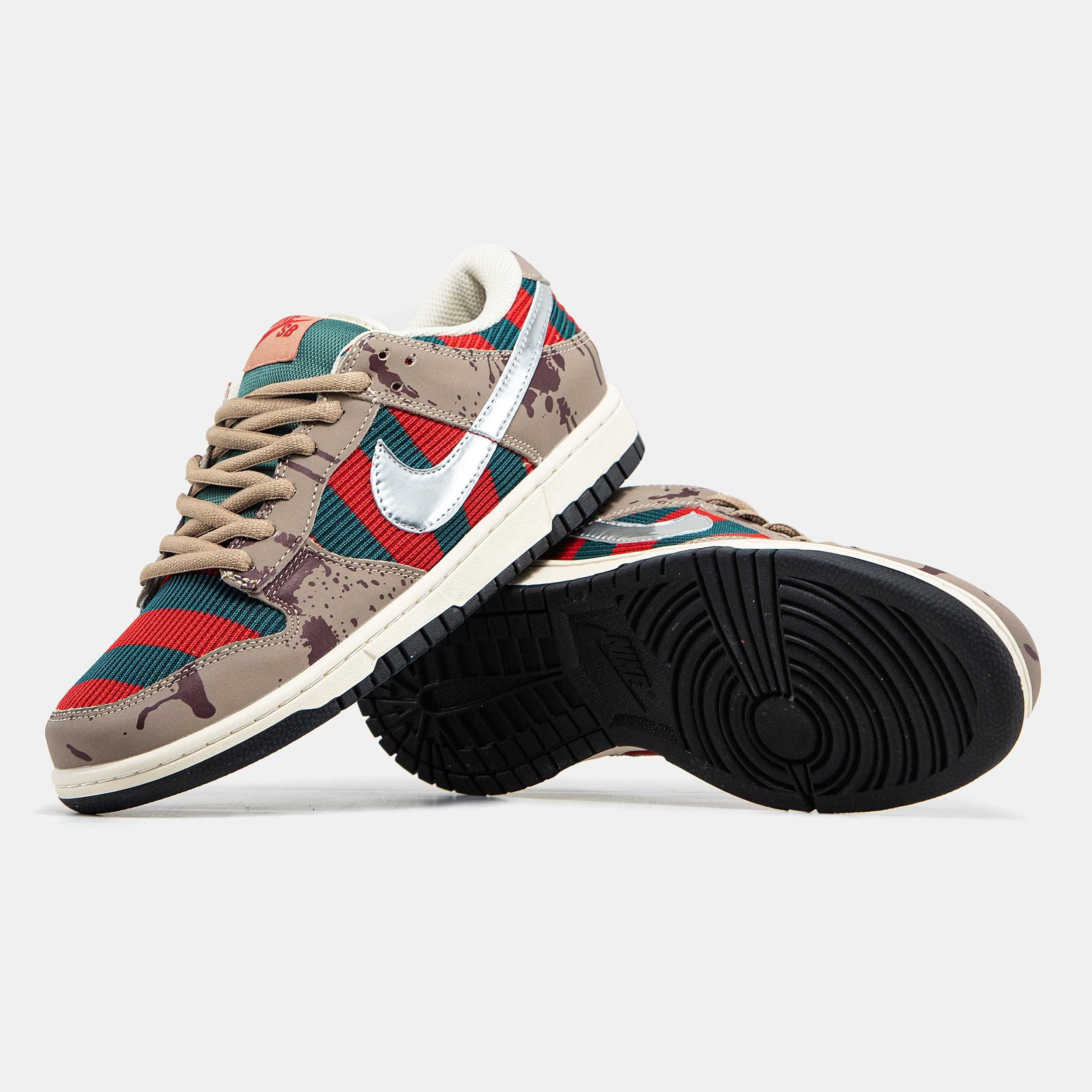 Чоловічі Кросівки Nike SB Dunk Low Freddy Krueger40-45(Без Предоплати)