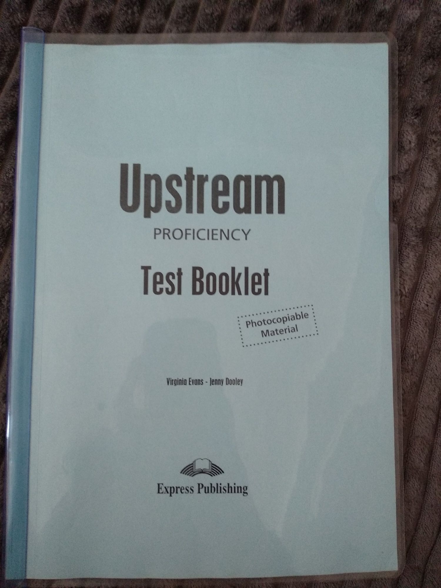 Upstream test booklet advanced C1