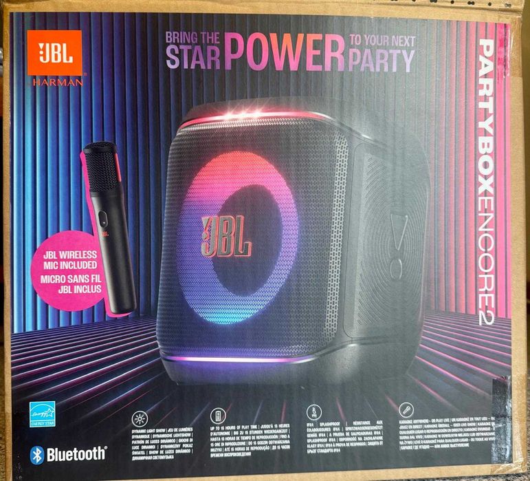 Vendo Coluna, JBL, party box, encore  2, nova