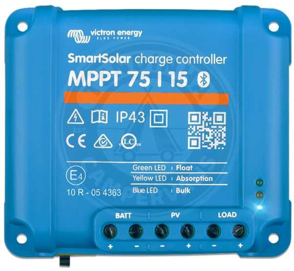 Controlador solar Victron SmartSolar MPPT75/15 campervan, autocaravana