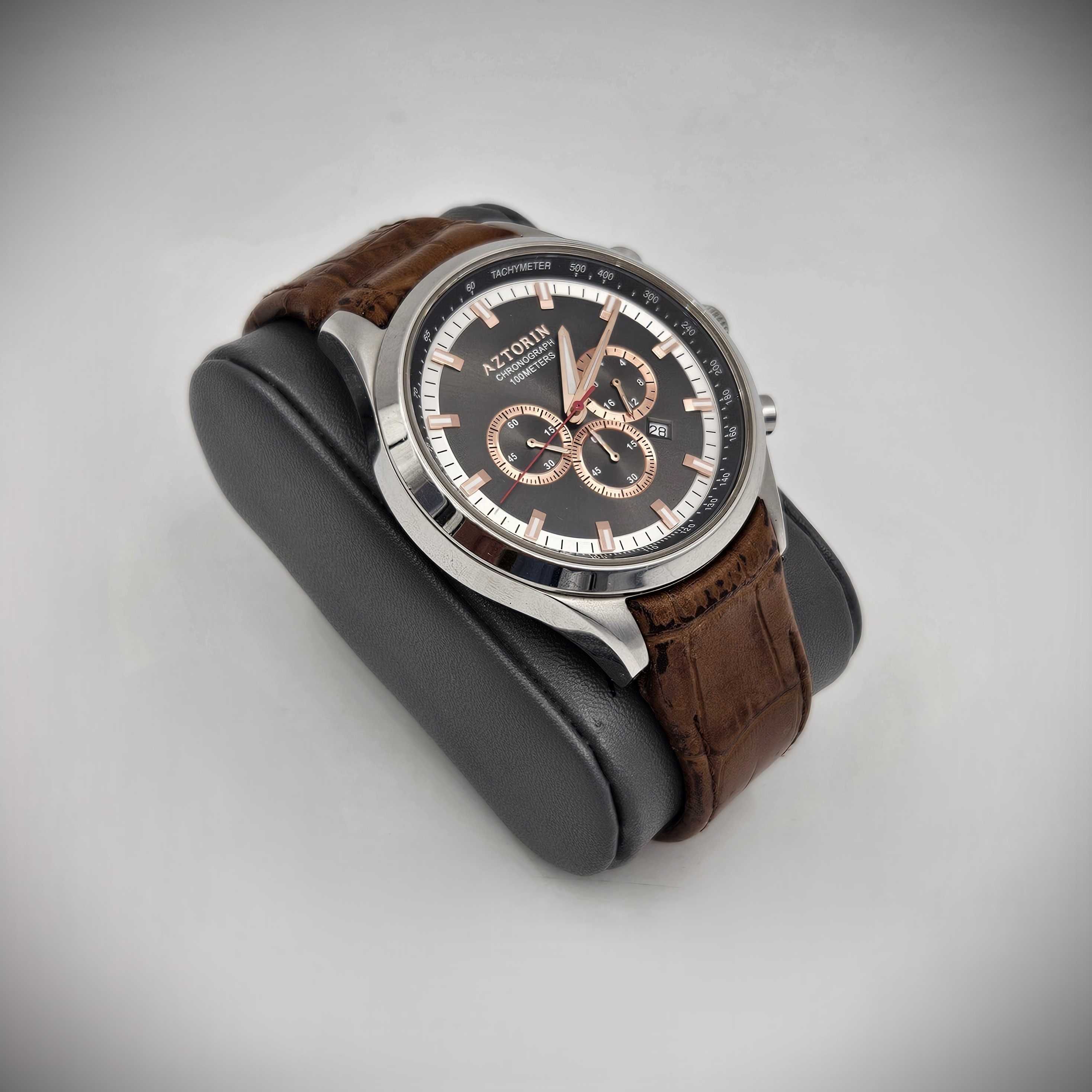 Zegarek AZTORIN Sport Chronograf A047.G199 Szafirowe Szkiełko