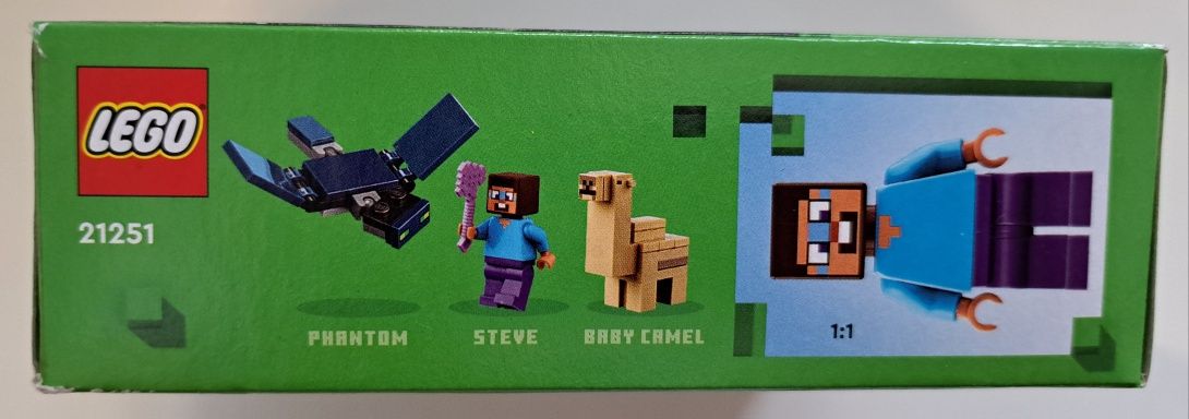 Lego 21251 Minecraft Pustynna Wyprawa Steva