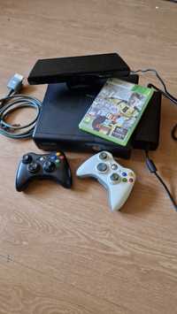 Xbox 360 slim Kinect Pady FIFA Dysk 250GB