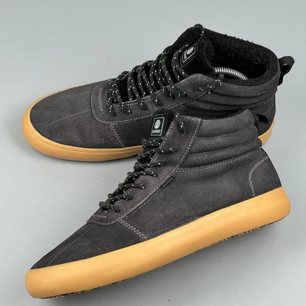 Ботинки кеды Element Sawyer Mid скейт обувь зимние скейт кроссовки