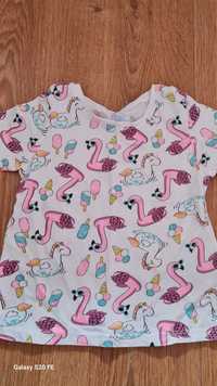 Bluzka flamingi 92