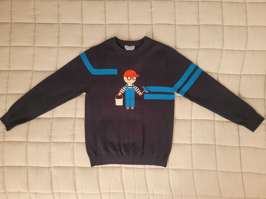 JACADI sweter dla chłopca, rozm. 128