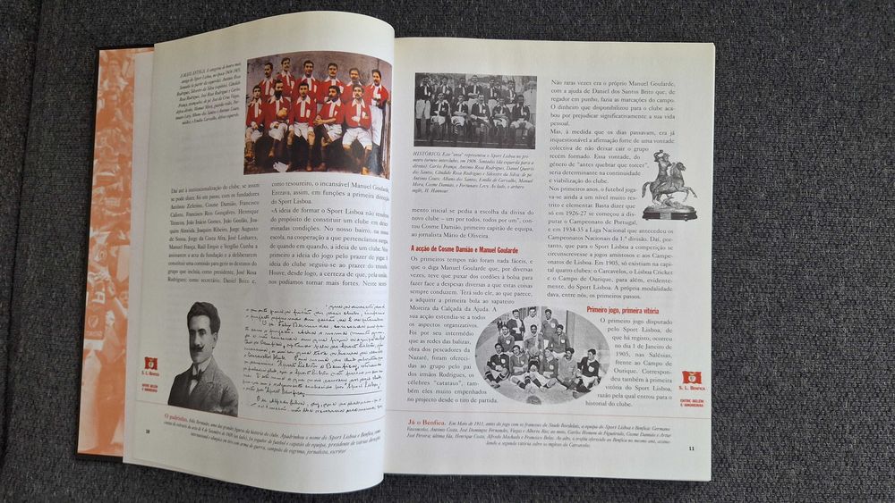 Livro de Ouro "Sport Lisboa e Benfica"