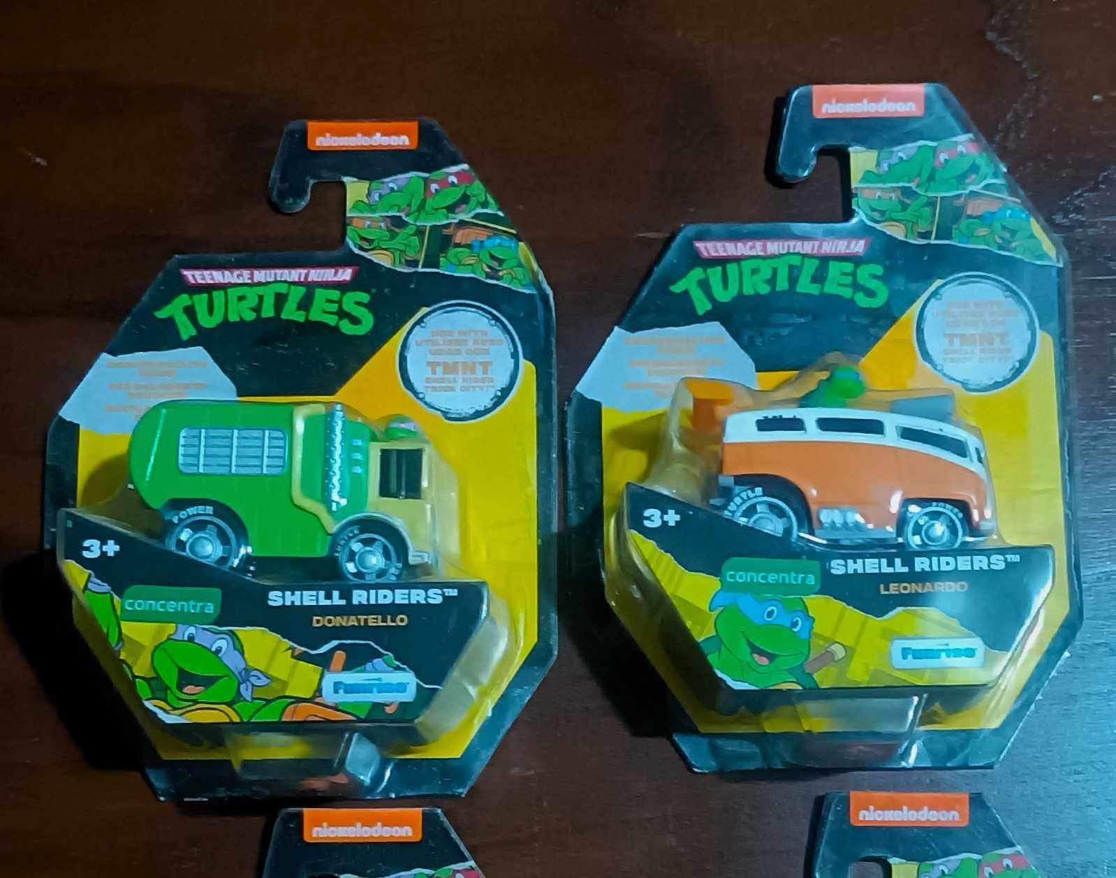 Shell Riders TMNT Coleção Completa