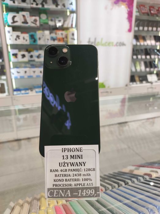 Iphone 13 Mini 128GB Bat 100% Telakces Felicity *Raty 0%