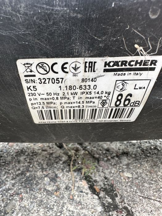 Karcher K5 myjka ciśnieniowa