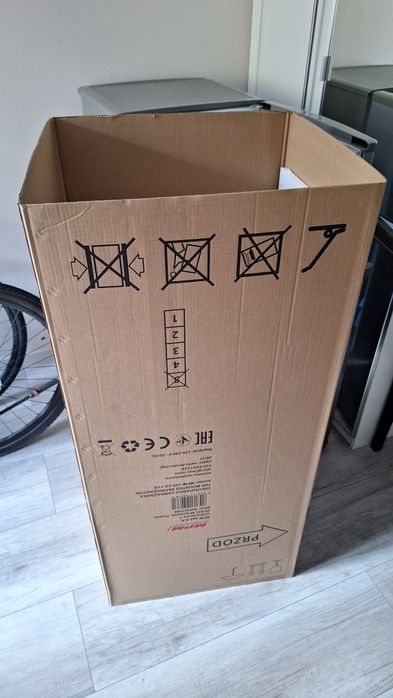 Lodówka MPM-125-CZ-11 E 115cm Ciemny inox używana przez 2 miesiące