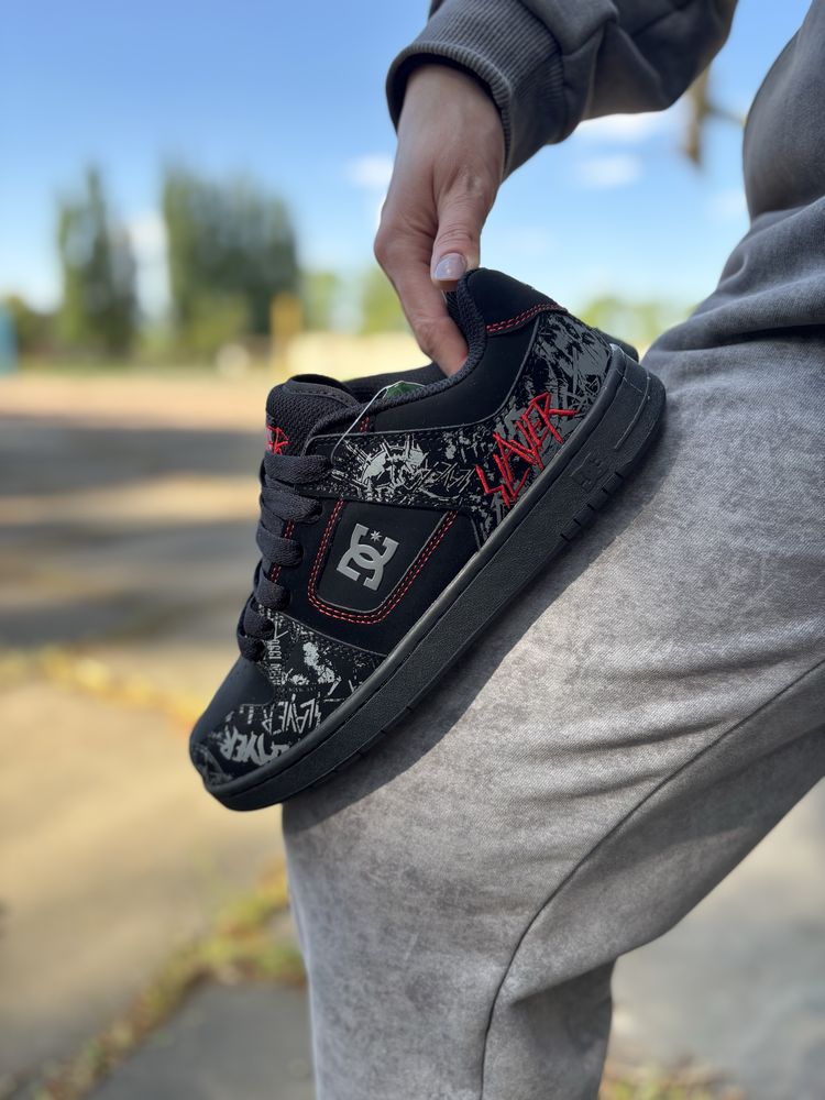 Чоловічі кросівки DC x Slayer Court Graffik Black