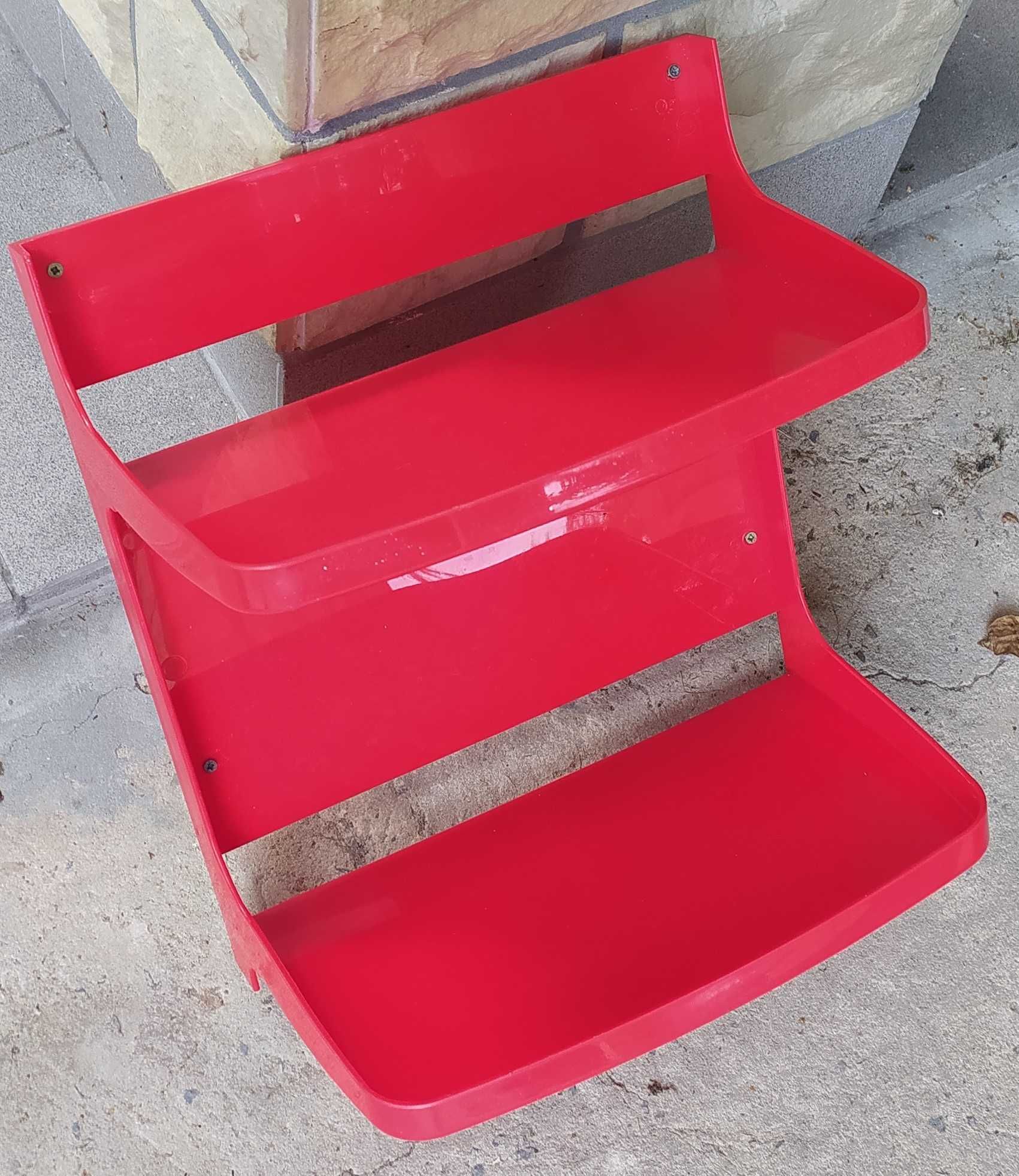 Duży zestaw akcesoriów łazienkowych plastikowych