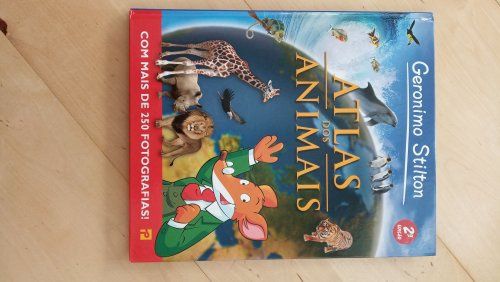 Livro Gerônimo Stilton " Atlas dos Animais"