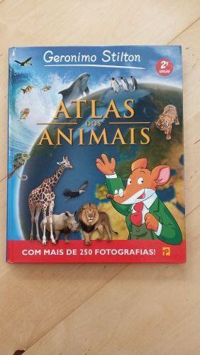 Livro Gerônimo Stilton " Atlas dos Animais"