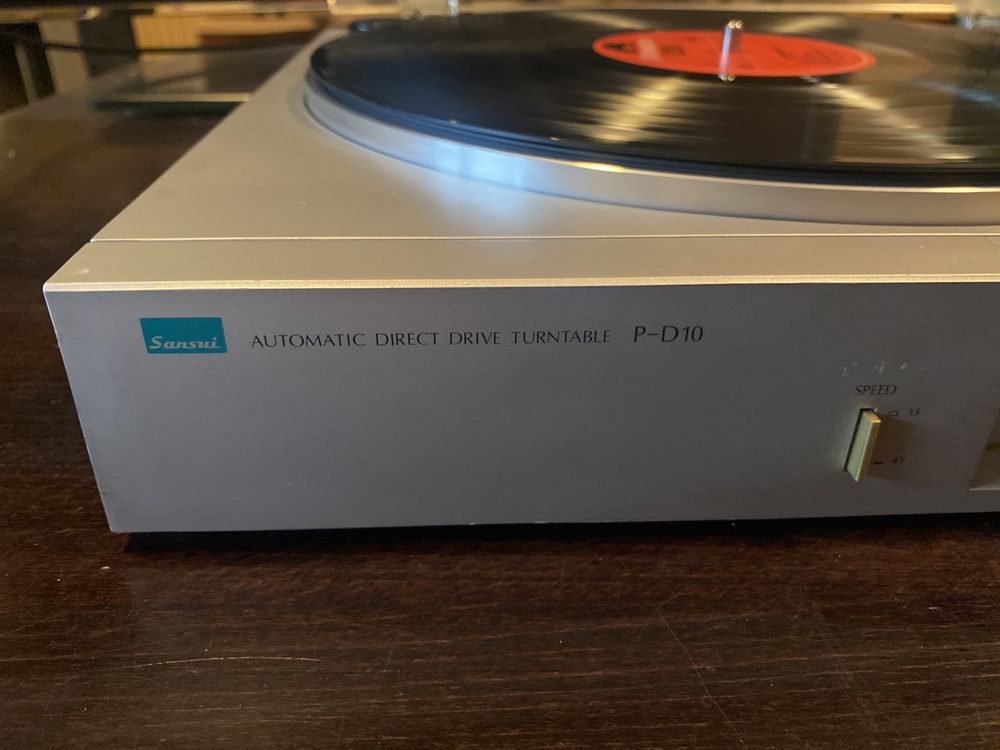 Sansui p-d10 direct drive gramofon sprawny