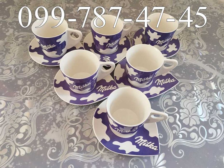 Продається ексклюзивний набір чашок Milka