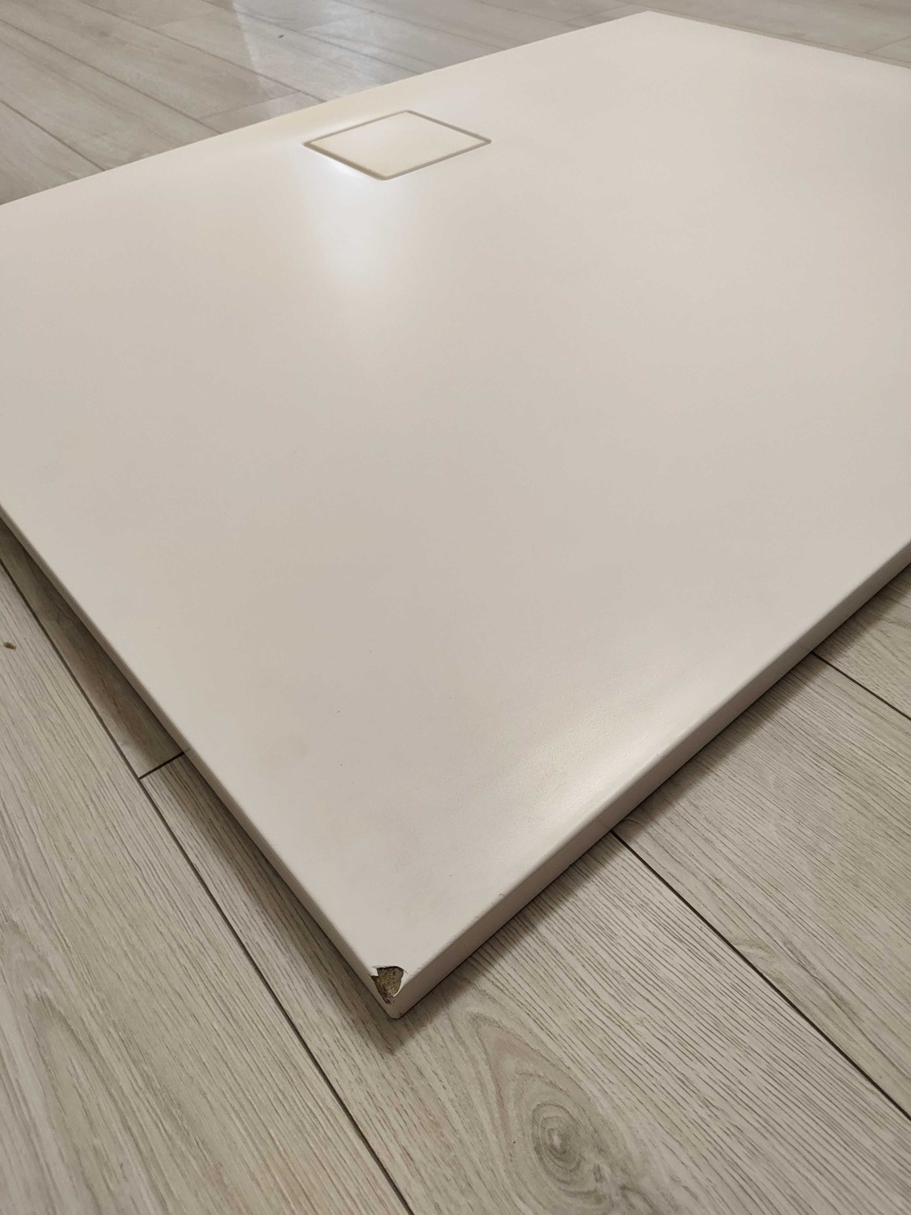 Hüppe EasyFlat brodzik 120x90 cm prostokątny biały mat