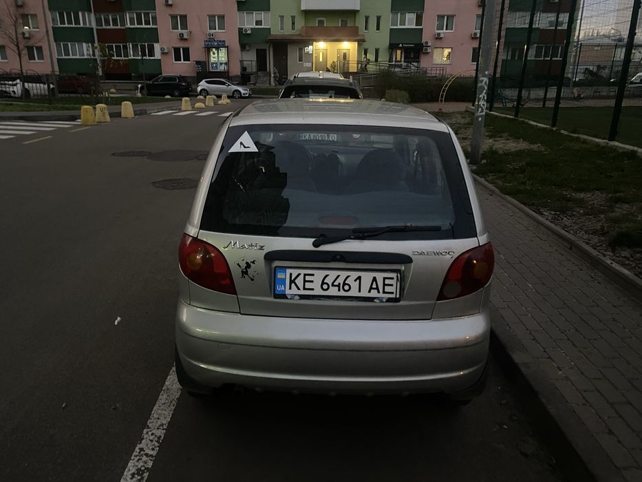 Daewoo matiz на газу