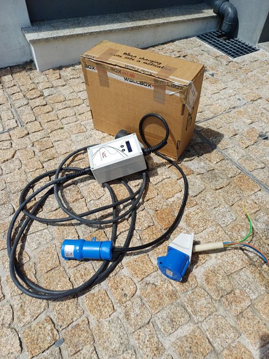 Carregador para viatura elétrica