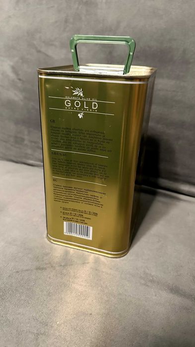Греческое Оливковое Масло Kalamata Extra Virgin Gold Оливкова олія 3л