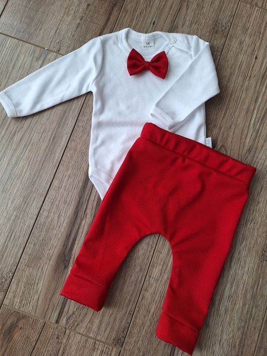 Świąteczne ubranko chłopięce rozm.56