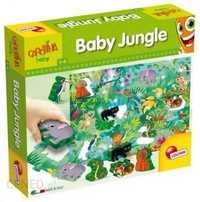 Duże puzzle gra Dżungla z figurkami