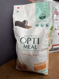 OptiMeal (ОптиМил) сухий корм для цуценят та молодих собак 12кг