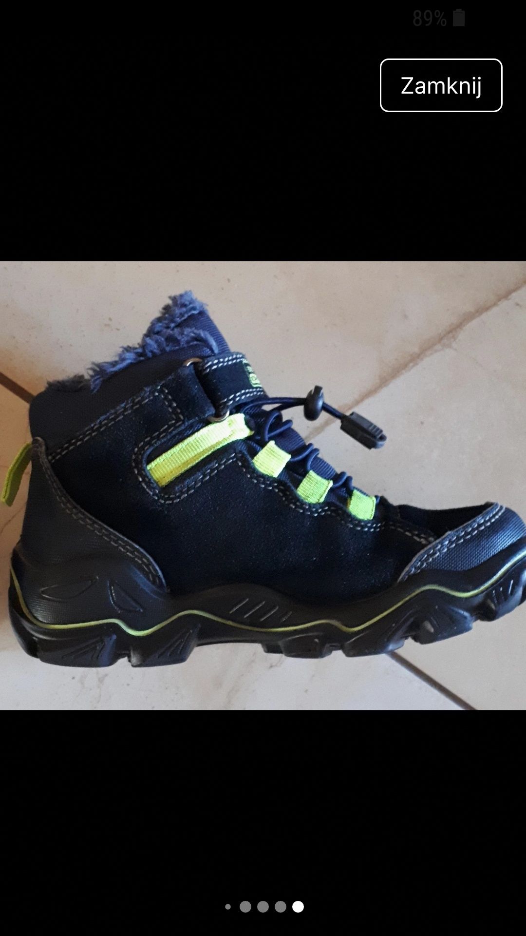 Śniegowce Sprandi, zimowe buty chłopięce r.30