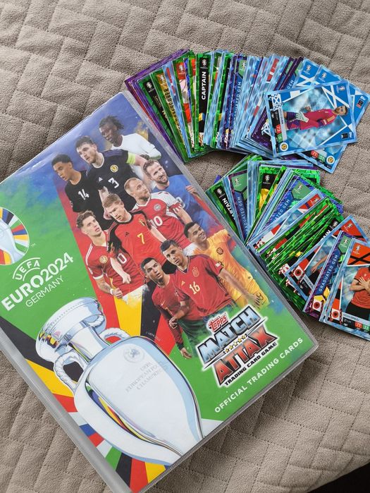 Karty piłkarskie UEFA Euro 2024 Germany, powtórki Topps Match Attax
