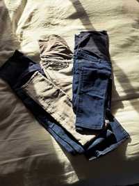 4 pares de jeans maternidade