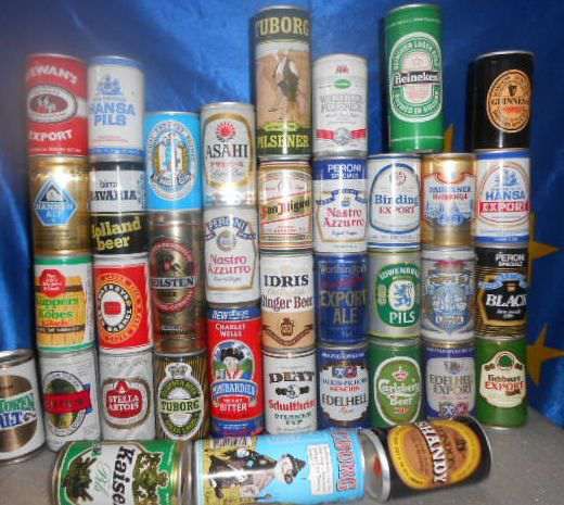 Latas de Cerveja