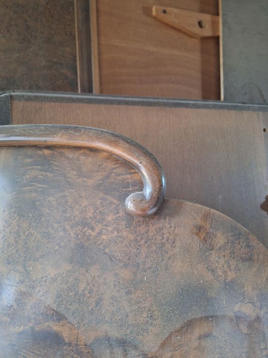Komplet mebli art déco – sypialnia (łóżko, szafa, toaletka, stoliki no