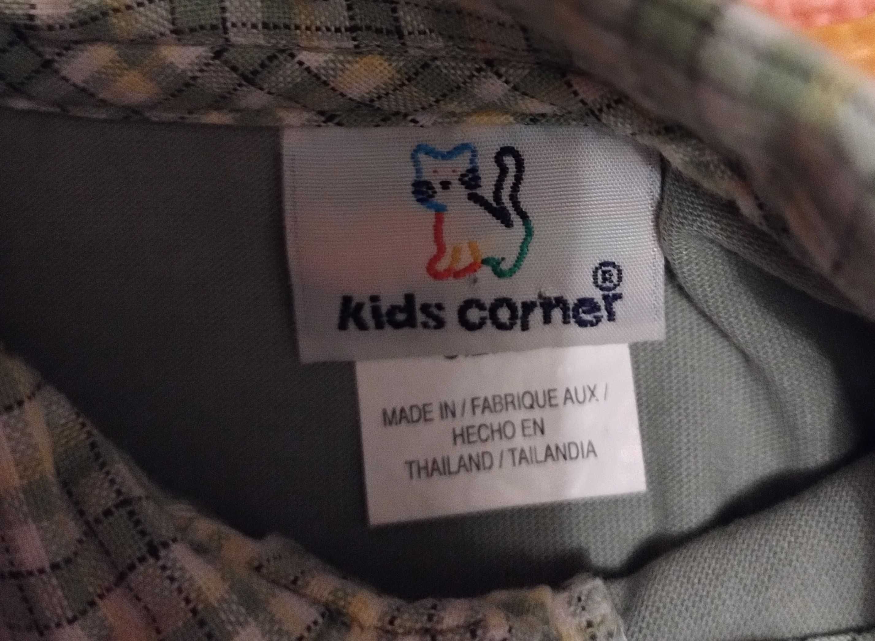 Śliczna koszulka polo z misiem Kids Corner rozm. 62-68, 3/6 msc