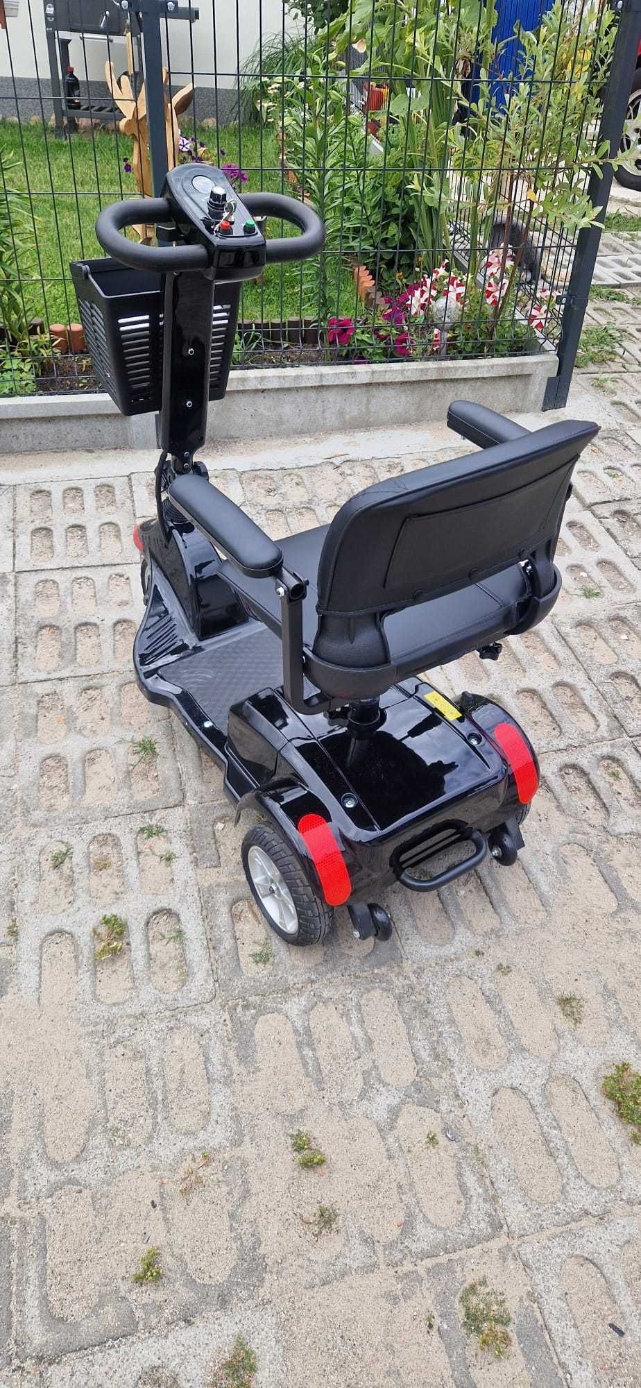 skuter elektryczny wózek inwalidzki składany pojazd dla seniora nowy