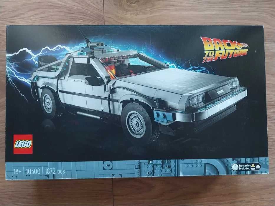 Lego icons 10300 Wehikuł czasu z Powrotu do przyszłości PUSTE PUDEŁKO