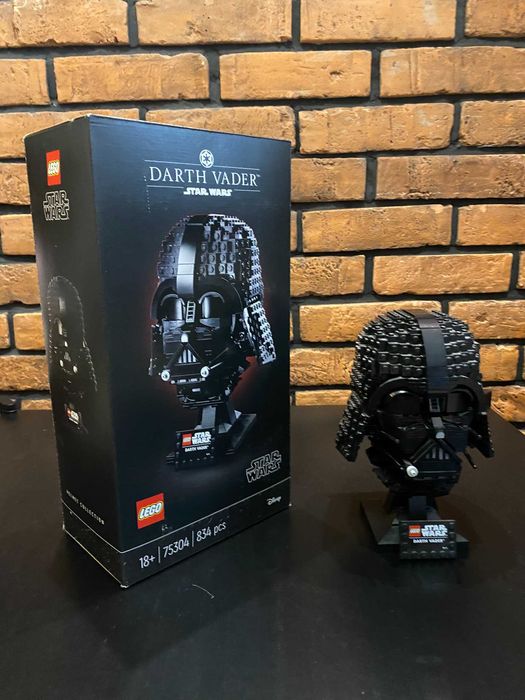 LEGO Star Wars 75304 Darth Vader Helmet – komplet, stan bardzo dobry