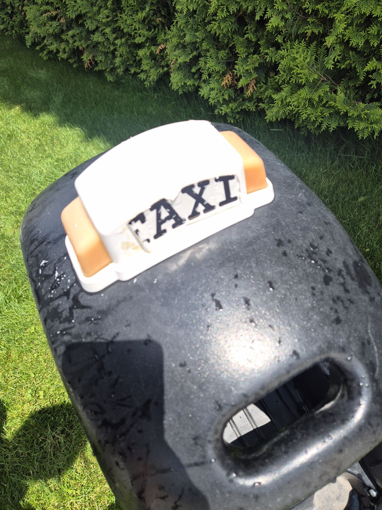 Little Tikes pojazdy jezdzik taxi czarny