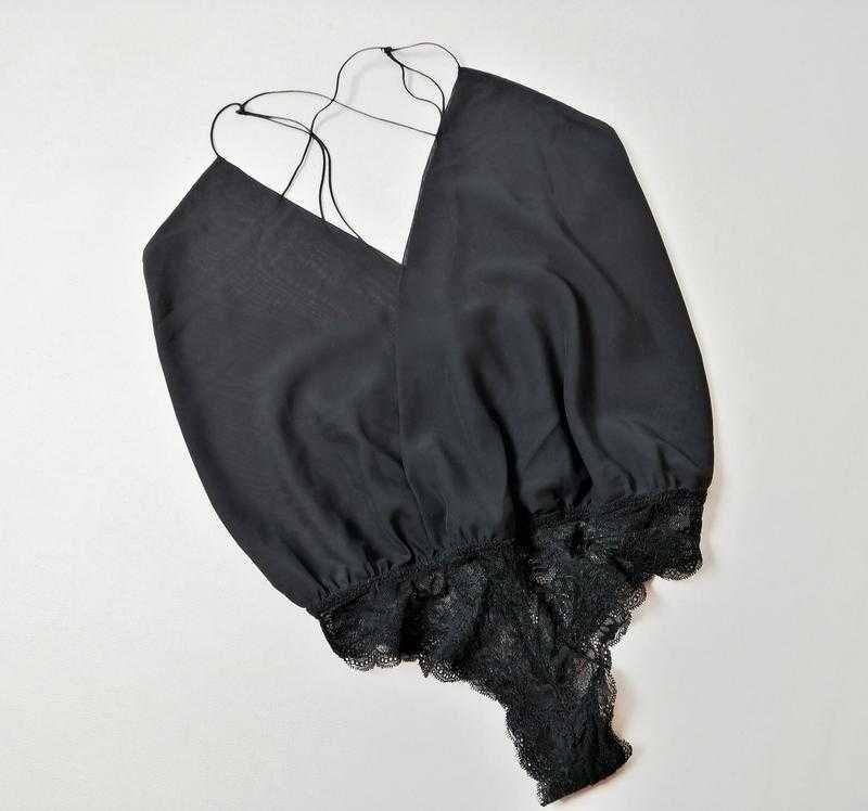 Брендовый черный боди ann summers