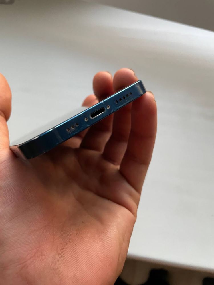 Iphone 12 синий neverlock 64 гб