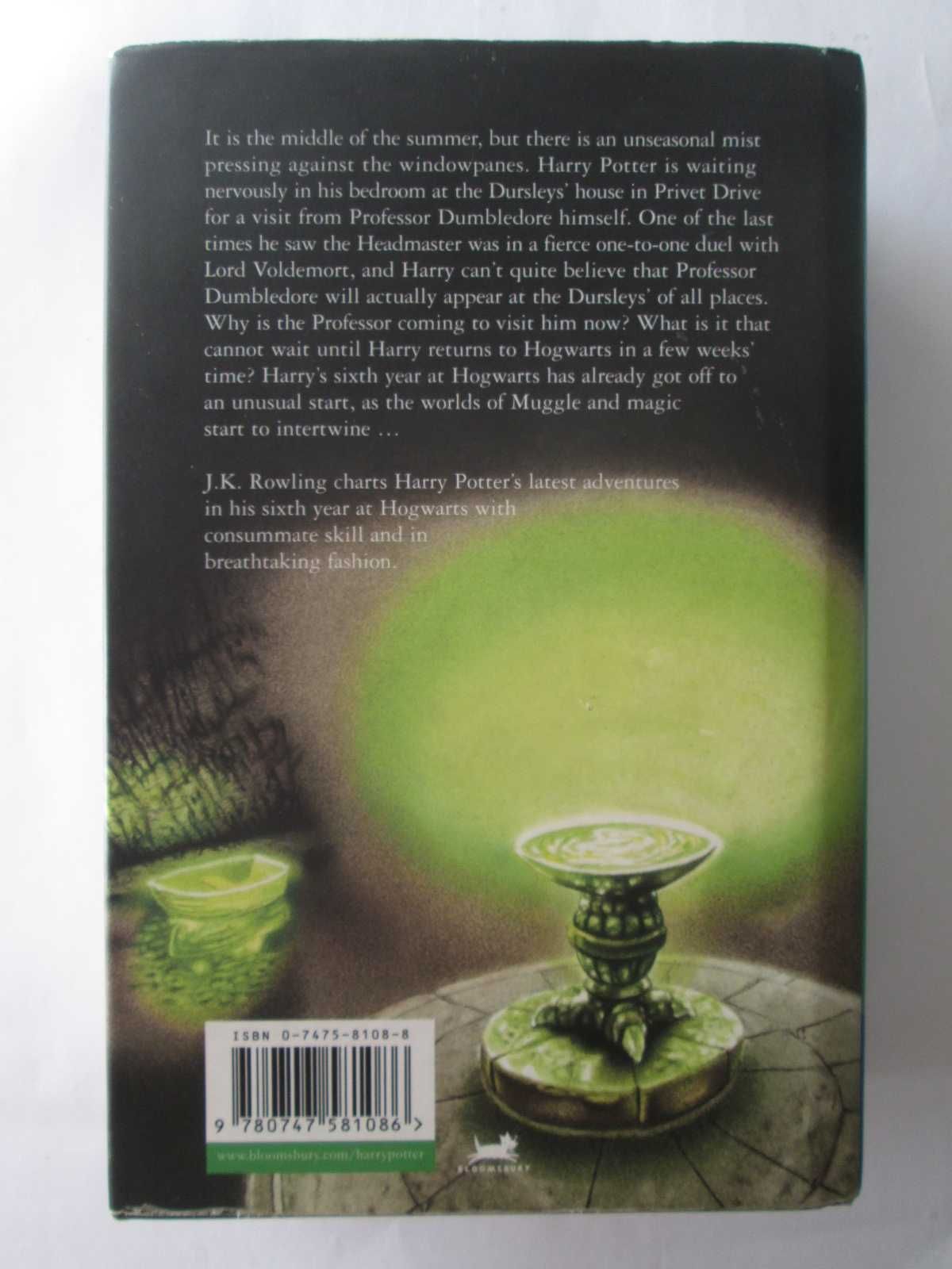RARO 1ª Edição - Harry Potter and the Half-Blood Prince - J.K. Rowling